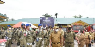 Pemkab Sergai Gelar Apel Pasukan Pasca Lebaran, Ini Pesan Bupati