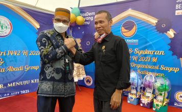 Gelar Syukuran, AHB Resmikan Piatur Pangaribuan Sebagai Bagian Partai NasDem