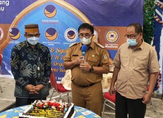 Ucapkan Selamat Ultah, Rizal Effendi Juga Bawa Pesan Khusus Gubernur Untuk AHB