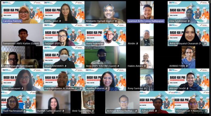 Pertamina Hulu Indonesia Gelar “Baso Iga PHI” Bersama Media Kaltim