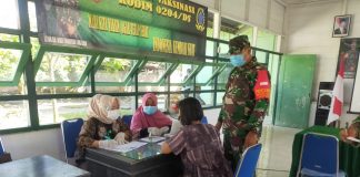 Kodim 0204/Deli Serdang laksanakan Serbuan Vaksinasi di Wilayah Kota Tebing Tinggi