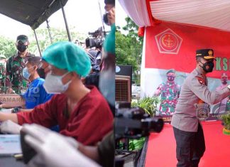 Vaksinasi Massal di Samarinda, Rusmadi: Semoga Samarinda Tidak Mengalami Peningkatan Kasus Covid-19