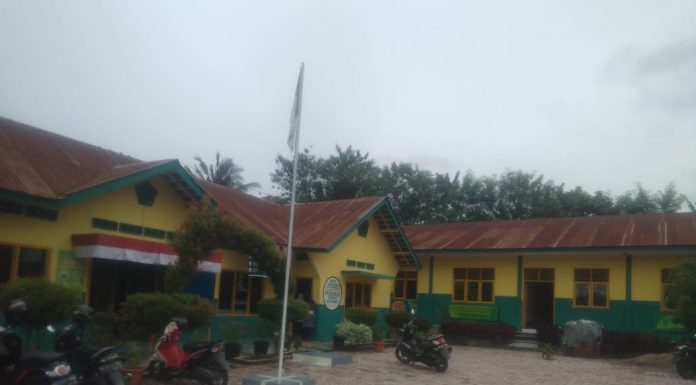 Lingkungan Sekolah MTs Negeri 2 Labuhan Batu Sekarang Bersih dan Asri