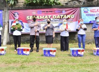 Hadiri Vaksinasi Buruh di Banten, Kapolri: Akan Perkuat Akselerasi Vaksinasi di Wilayah Aglomerasi