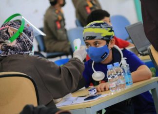 Pemkab Kukar Mulai Vaksinasi Anak-anak dan Remaja