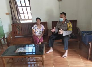 Cegah Penyebaran Covid-19, Polsek Toba Rutin Gelar Patroli Sambang dan Dialogis ke Masyarakat