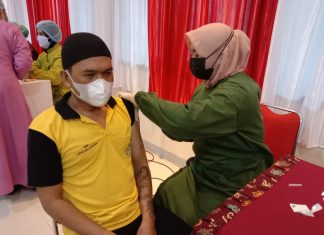 Lapas Kelas II A Balikpapan Gelar Vaksinasi, 800 Warga Binaan Dapat Jatah Vaksin