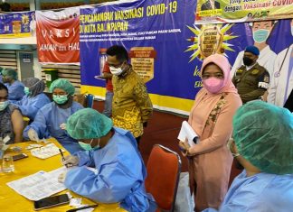 Ketersediaan Vaksin Bagi Masyarakat Balikpapan Masih Mencukupi