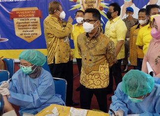 Lakukan Vaksinasi 2.800 Warga, Walikota Sampaikan Terimakasih Telah Mematuhi Protokol Kesehatan
