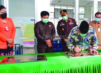 Resmikan 3 Gedung Puskesmas, Ini Harapan Bupati Kubar