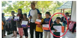 Keren, Baru Sehari Belajar Gambar M.Risal Santri TPA Nurul Jamaah Tundoro Raih Juara