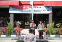 Apel Gelar Pasukan Jelang Pilkades Serentak 2021 Kabupaten Banggai, Ini Pesan Kapolres