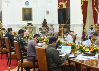 Tren Kasus Covid-19 Menurun, Presiden Ingatkan Jajaran Tetap Waspada