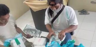 Prajurit Kodam VI/Mlw Gagalkan Penyelundupan 3Kg Sabu dari Malaysia