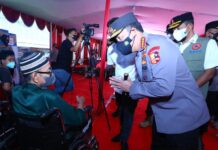 Kapolri Targetkan Polda Seluruh Indonesia Suntikkan Sejuta Vaksin Hari Ini