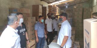 Adanya Isu Penimbunan Minyak Goreng, Polres Kutim Gelar Sidak Gudang