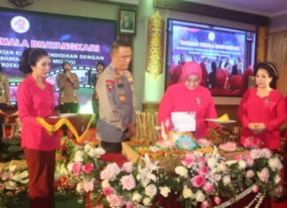 Syukuran HUT ke-42 Yayasan Kemala Bhayangkari Dihadiri Kapolda Kaltim