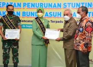 Dikukuhkan Gubernur Kaltim Sebagai Bapak dan Bunda Asuh Anak Stunting, Ini Kata Pangdam VI Mulawarman