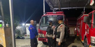 Wujudkan Sinergitas Polri dan Damkar, Brimob Polda Kaltim Lakukan Sambang