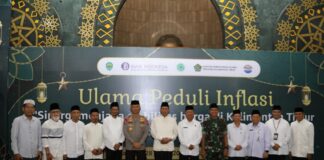 Kapolda Kaltim Hadiri Acara Ulama Peduli Inflasi di Islamic Center Samarinda