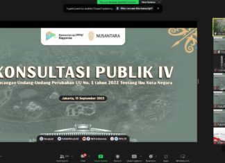 Konsultasi Publik Keempat Perubahan UU IKN Digelar Otorita IKN dan Bappenas
