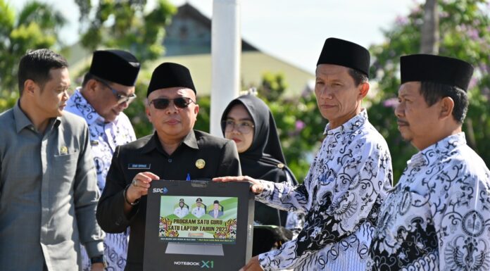 Upacara Memperingati HGN 2023 di Paser Diikuti Ratusan Guru