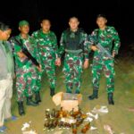 Satgas Pamtas RI Malaysia Kembali Gagalkan Penyelundupan Narkotika di Perbatasan