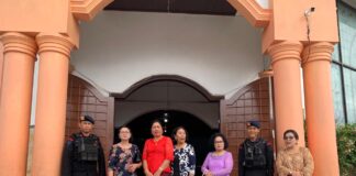 Wujudkan Rasa Aman, Brimob Polda Kaltim Laksanakan Patroli Gereja