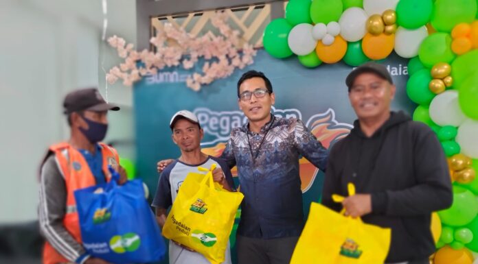 Meriahkan Ramadan dan Pencapaian 123 Tahun, Pegadaian Balikpapan Bagikan 300 Paket Sembako