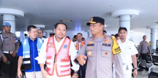 Kapolda Kaltim Kunjungi Posko Ops Ketupat Mahakam 2024 Semayang dan Bandara SAMS Balikpapan