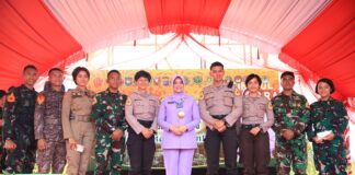 Ibu Kehormatan Taruna Akademi TNI Tanam Pohon Bersama Taruna Latsitardanus XLIV di IKN