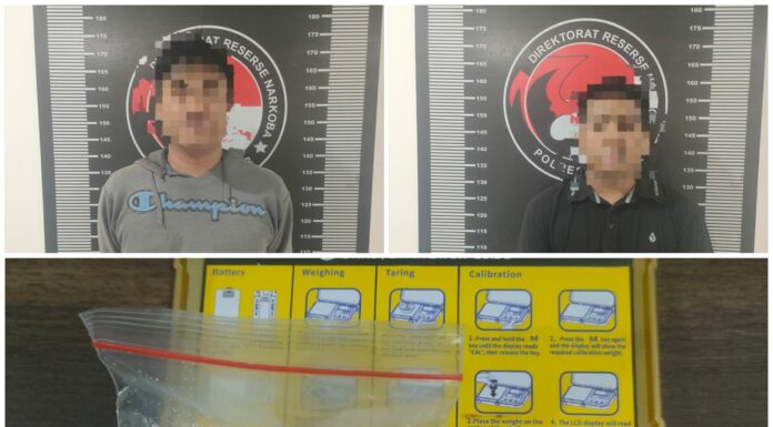 Polres Kukar Tangkap Pengedar Narkoba: 2 Pelaku Bersama Barang Bukti 49.85 gram Sabu Berhasil Diamankan