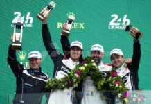 Didukung Pertamax Turbo, Sean Gelael Podium di Race of 24 Hours Le Mans