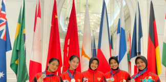 Membanggakan,Tim Terjun Payung Polri Raih Prestasi di Kejuaraan Skydiving Asia dan Dunia