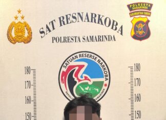 Miliki Sabu Seberat 28,93gram, Pria di Samarinda Diamankan Polisi