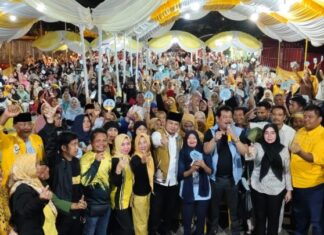 Kampanye di Balikpapan Utara, Rudy Mas’ud Dikerumuni Ribuan Pendukungnya