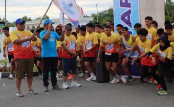 Pj Bupati PPU Muhammad Zainal Arifin Resmi Lepas RUN & WALK 5K MAN BABE 2024