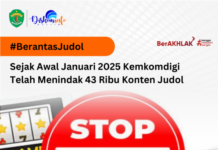 Kemkomdigi Blokir 43 Ribu Konten Judi Online, 5,5 Juta Sejak 2017
