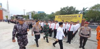 Wali Kota Rahmad Mas’ud Pimpin Apel Kesiapsiagaan Pengamanan Malam Takbir Jelang Idul Fitri 1446 H