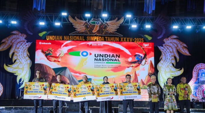 Asbanda dan Bank Papua Gelar Pengundian Tabungan Simpeda 2025, Ini Pemenangnya!