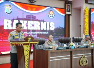 Polda Kaltim Gelar Rakernis Humas untuk Perkuat Peran Kehumasan Menuju Indonesia Emas 2045