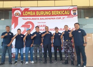 Lomba Burung Berkicau Kapolresta Cup V Sukses Digelar, Dapat Apresiasi Pemkot Balikpapan