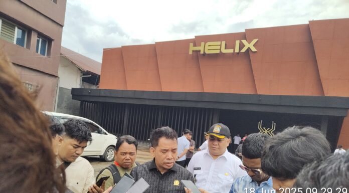 Ketua DPRD Balikpapan Tutup Sementara THM Helix, Tegaskan Pentingnya Legalitas Usaha
