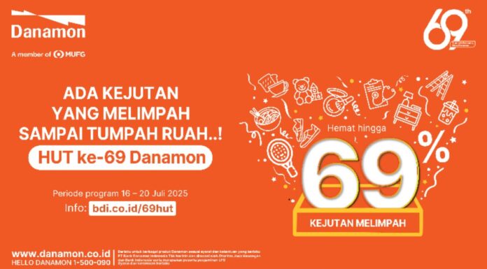 Danamon Rayakan HUT ke-69 dengan Semangat Kolaboratif dan Solusi Finansial Holistik