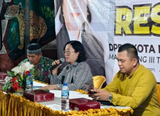 Reses di Karang Rejo, Nelly Turallo Kembali Mendapat Keluhan Permasalahan Banjir.