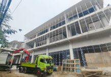 Target Rampung Akhir November, Gedung Baru Disdag dan DKP3 Balikpapan Kini Capai 64 Persen