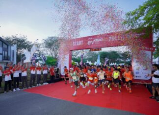 Electric Vibes Run 2025 Sukses, Diikuti 1300 Pelari