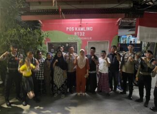 Polresta Balikpapan Gelar Patroli Dialogis dan Sambang Poskamling