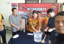 Polresta Balikpapan Gelar Pemusnahan Barang Bukti 12,97 Gram Sabu, Safarudin: BB dari Dua Kasus Berbeda