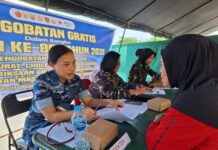 Bakti Kesehatan TNI Warnai HUT ke-80 di BSCC Dome Balikpapan